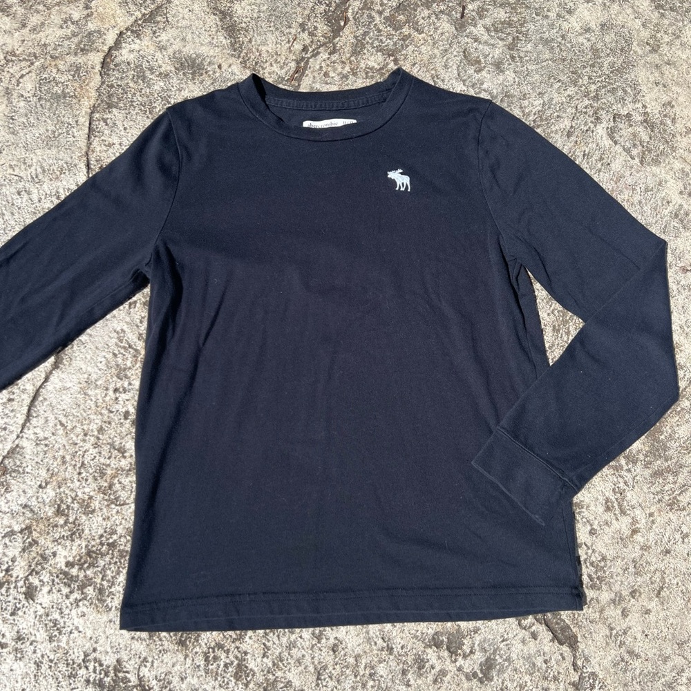 Abercrombie & Fitch Classic Logo Long-Sleeve Tee 11/12